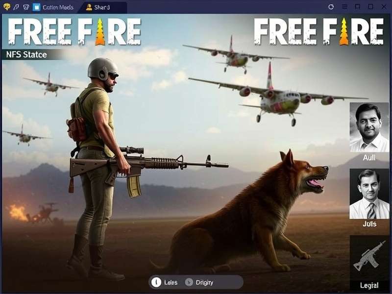 Free Fire Intense Warfare Gameplay